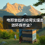电驱装载机如何实现高效环保作业？（图4）