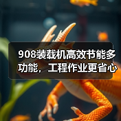 908装载机高效节能多功能，工程作业更省心（图3）