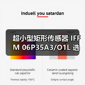 超小型矩形传感器 IFFM 06P35A3/O1L 选型指南（图4）