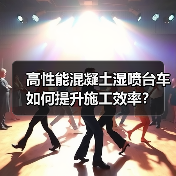 高性能混凝土湿喷台车如何提升施工效率？（图1）