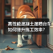 高性能混凝土湿喷台车如何提升施工效率？（图3）