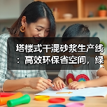 塔楼式干混砂浆生产线：高效环保省空间，绿色建材新选择（图1）