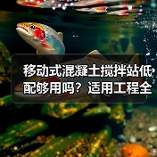 移动式混凝土搅拌站低配够用吗？适用工程全解析（图2）