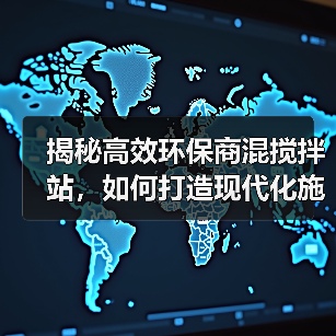 揭秘高效环保商混搅拌站，如何打造现代化施工新标杆？（图1）