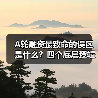 A轮融资最致命的误区是什么?四个底层逻辑帮你避开80%的坑(图4) A轮融资最致命的误区是什么?四个底层逻辑帮你避开80%的坑(图4)