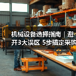 机械设备选择指南｜避开3大误区 5步搞定采购2025（图4）