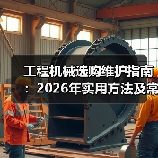 工程机械选购维护指南：2026年实用方法及常见问题解析（图3）