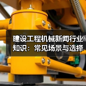 建设工程机械新闻行业知识:常见场景与选择要点(图1) 建设工程机械新闻行业知识:常见场景与选择要点(图1)
