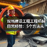 双当建设工程工程机械日常经验:5个方法从需求判断到维护(图3) 双当建设工程工程机械日常经验:5个方法从需求判断到维护(图3)