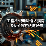 工程机械选购避坑指南:5大关键方法与场景解析(图1) 工程机械选购避坑指南:5大关键方法与场景解析(图1)