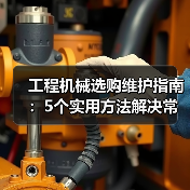 工程机械选购维护指南:5个实用方法解决常见问题(图1) 工程机械选购维护指南:5个实用方法解决常见问题(图1)